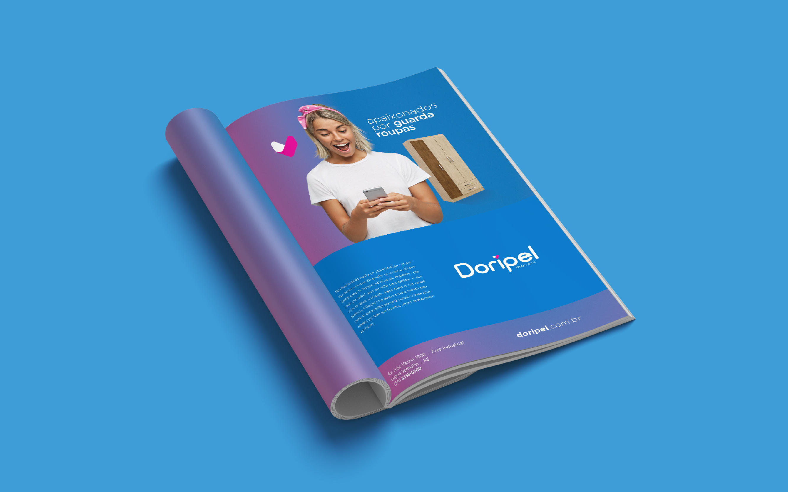 Doripel - Móveis - Branding - Logotipo - Logomarca - Guarda-Roupas